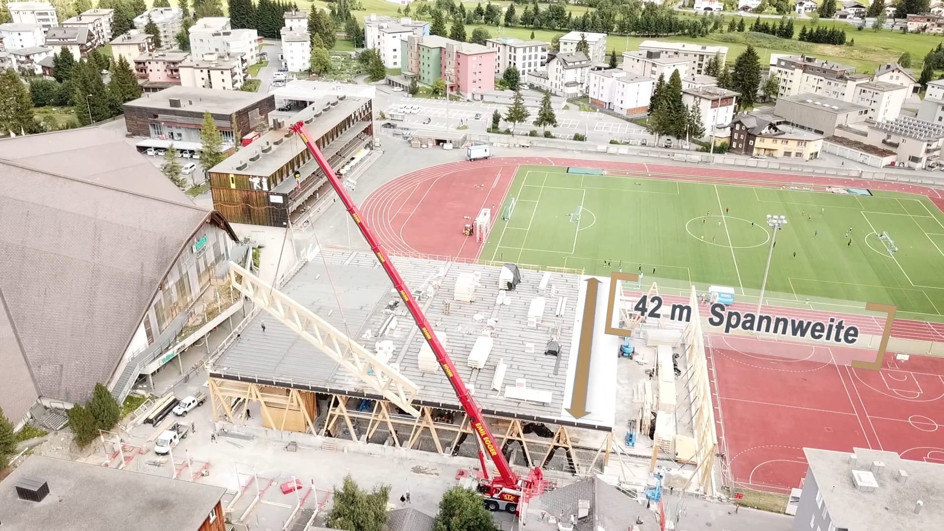 Kurzfilme für die Trainingshalle des Hockey Club Davos